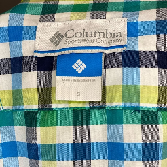 Columbia Colorful Plaid jacket small - Picture 4 of 4